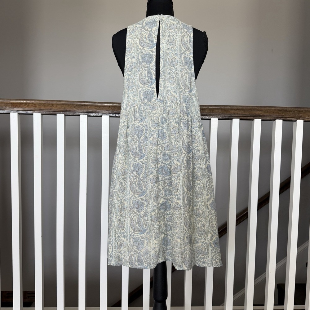 ALTAR'D STATE Paisley Floral Sleeveless Boho Dress Medium Whimsical Romantic - Picture 2 of 6